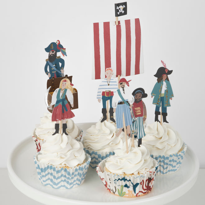 Pirate Cupcake Kit By Meri Meri