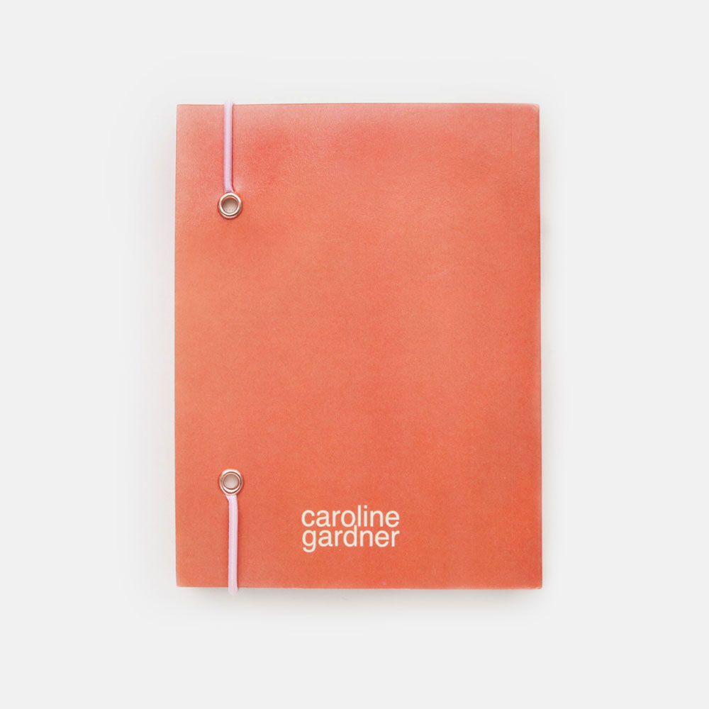 Orange Small Chunky Notebook By Caroline Gardner