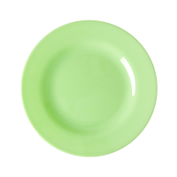 Neon Green Melamine Side Plate By Rice DK