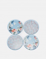 Set of 4 Melamine Dinner Plates Joules Collection