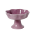 Dark Lavender Embossed Stoneware Fruit Bowl By Rice DK
