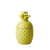 Yellow Ceramic Pineapple Shaped Jar By Rice DK