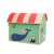 Set of 3 Colourful Animal Theme Raffia Toy Storage Baskets Rice DK