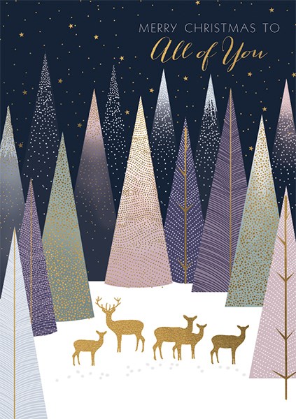 All Of You Christmas Card By Sara Miller