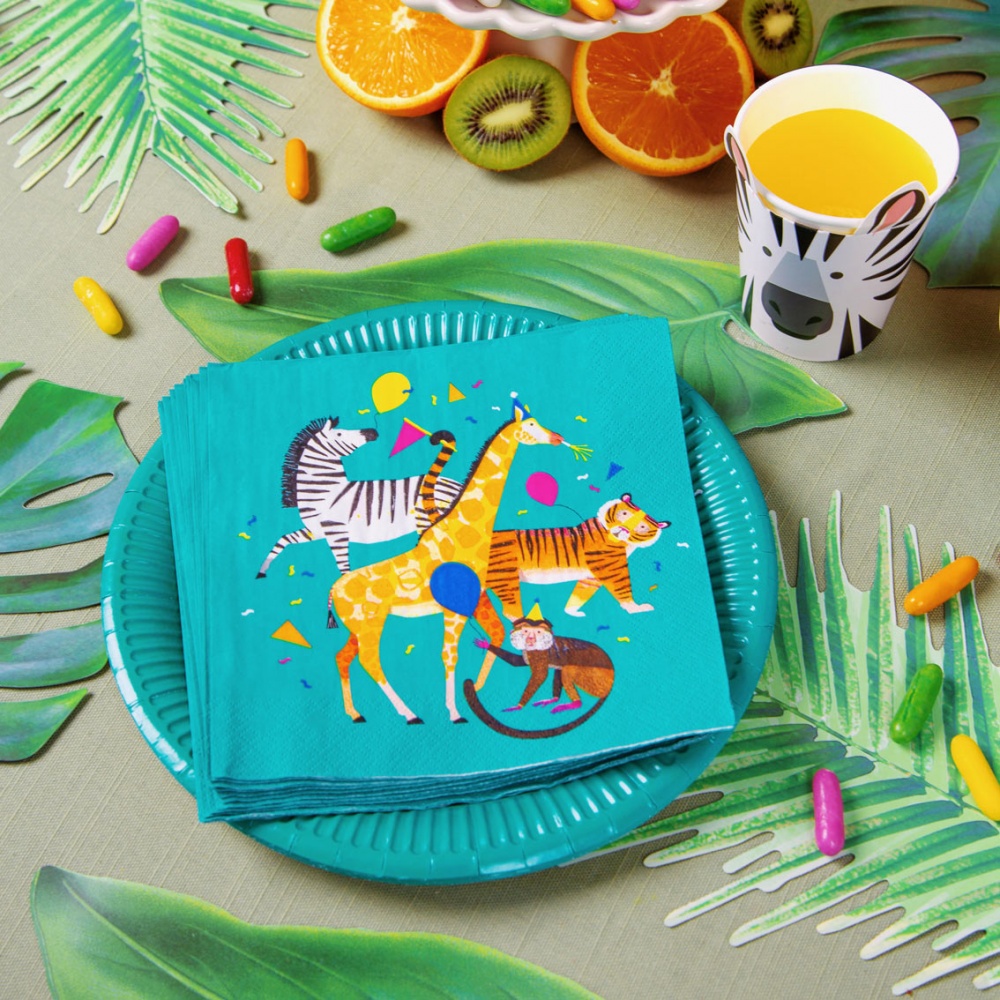 Party Animal Paper Napkins By Talking Tables
