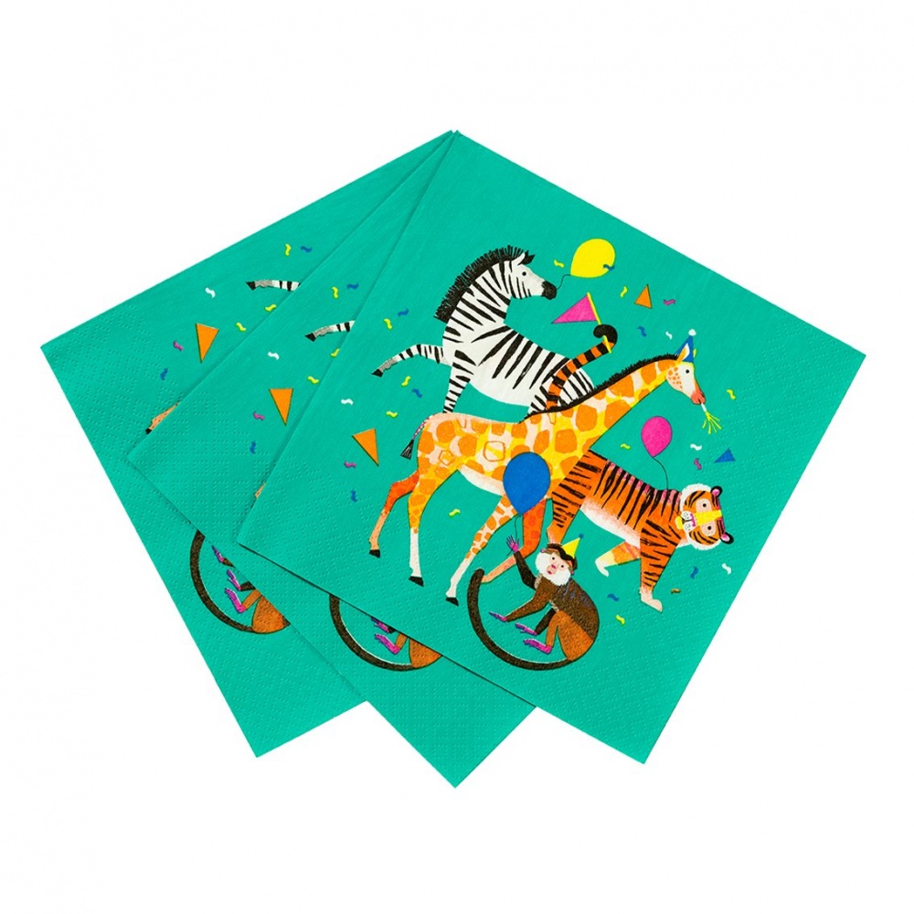 Party Animal Paper Napkins By Talking Tables