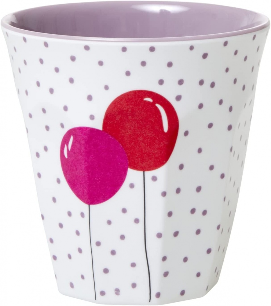 Balloon Print Kids Small Melamine Cup By Rice DK