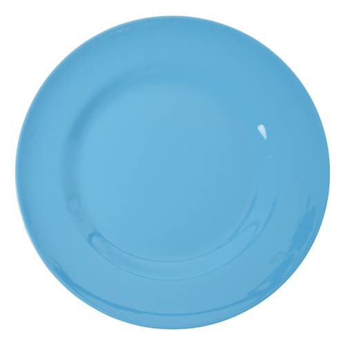 Blue Melamine Dinner Plate By Rice