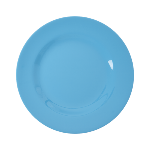 Blue Melamine Side Plate By Rice