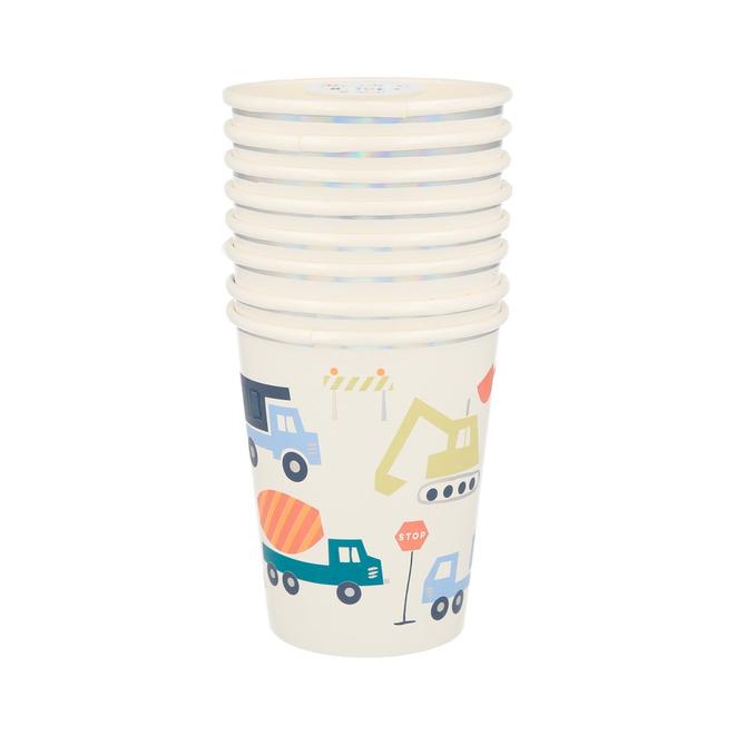 Construction Theme Cups By Meri Meri