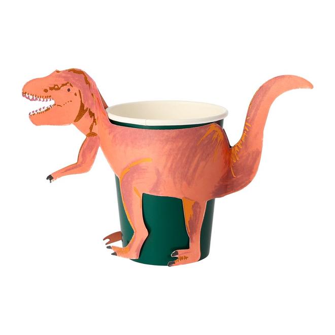 Dinosaur Party Cups By Meri Meri