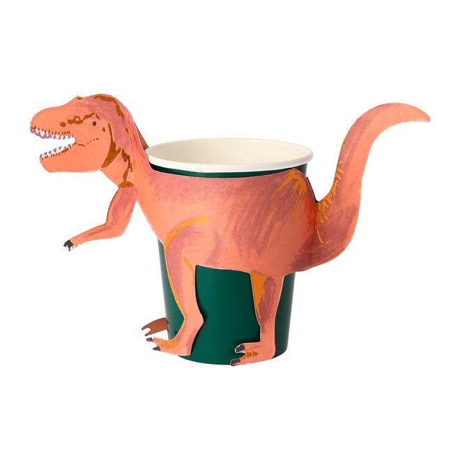 Dinosaur Party Cups By Meri Meri Vibrant Home