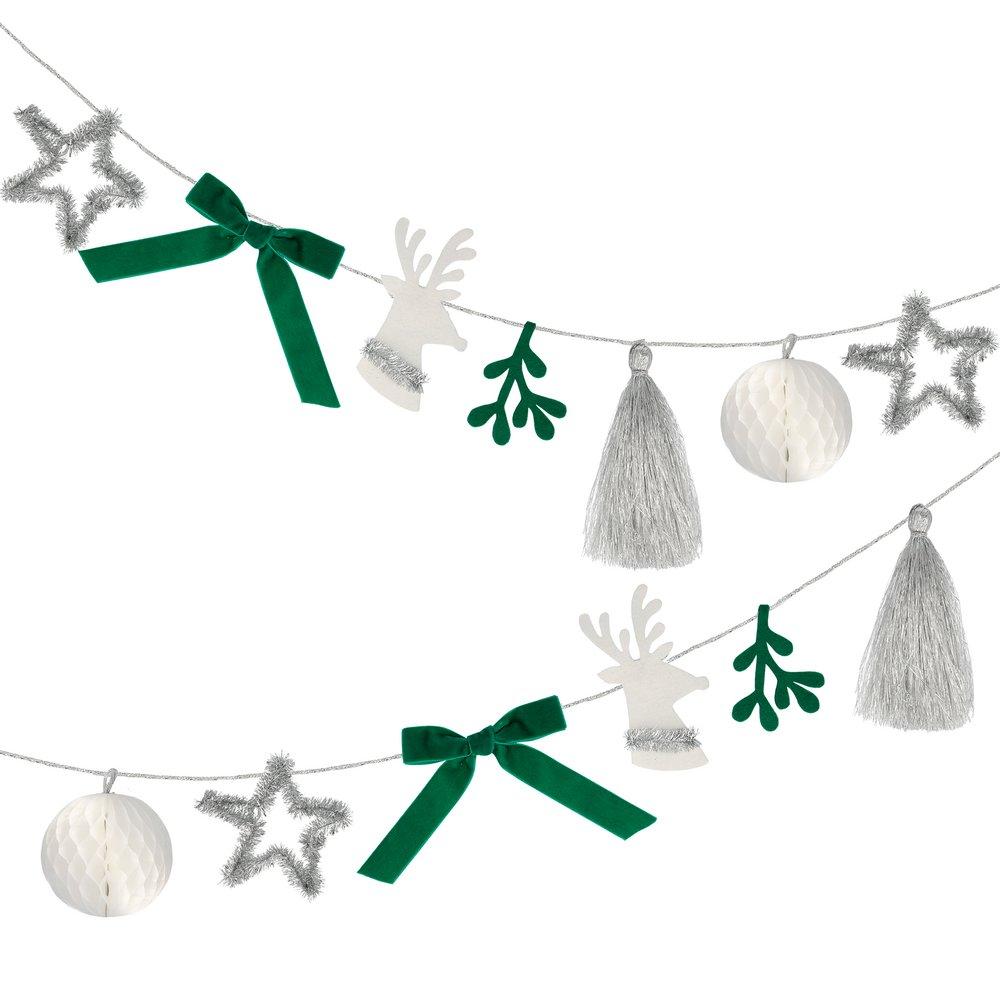 Elegant Christmas Garland by Meri Meri