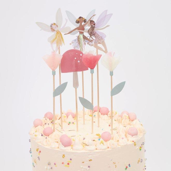 Fairy Cake Toppers By Meri Meri
