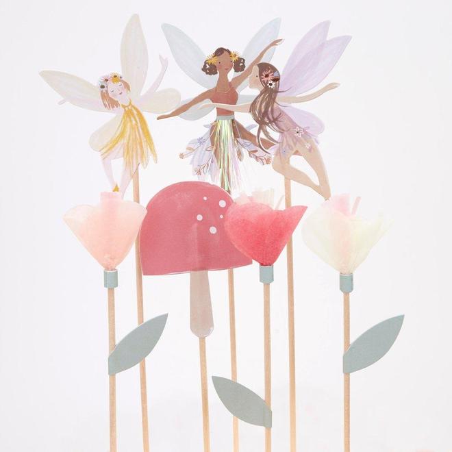 Fairy Cake Toppers By Meri Meri