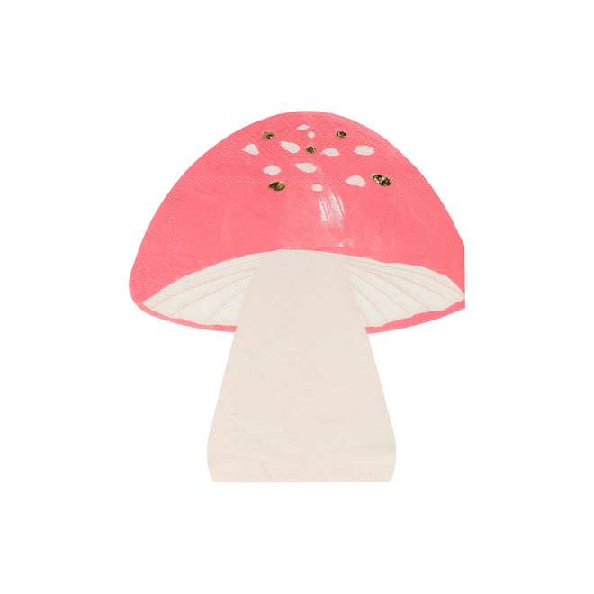 Fairy Mushroom Paper Napkins By Meri Meri