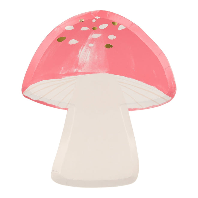 Fairy Mushroom Paper Plates By Meri Meri
