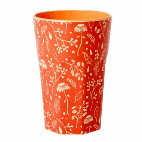 Fall Print Melamine Tall Cup By Rice DK