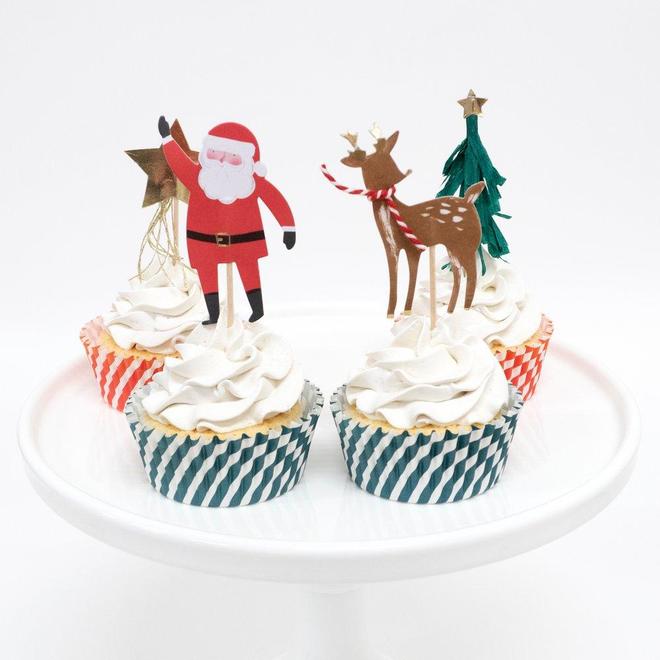Christmas Icons Cupcake Kit By Meri Meri