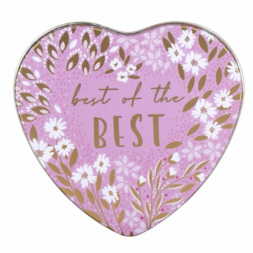 Best of the Best Heart Shaped Little Gesture Tin By Sara Miller