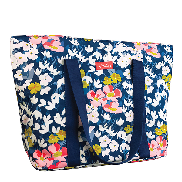 Colourful Stripe Print Tote Picnic Cool Bag By Joules Vibrant Home