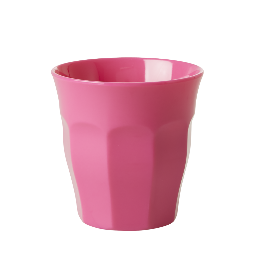 Fuchsia Pink Small Kids Melamine Cup Rice DK