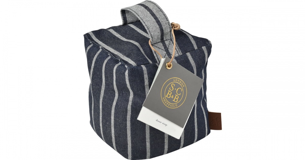 Blue Striped Door Stop By Sophie Conran Vibrant Home