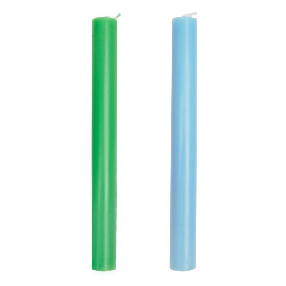 Blue and Green Luxury Candles By Talking Tables