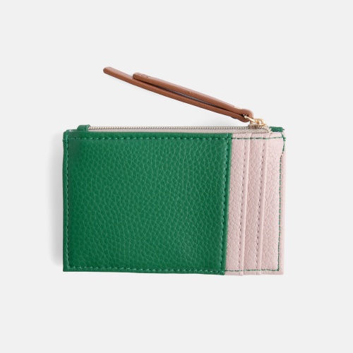 Green Cardholder Coin Purse By Caroline Gardner