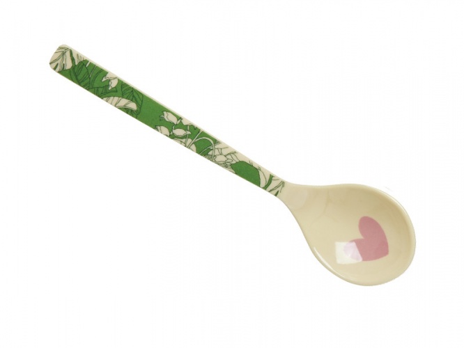 Paradise Print Melamine Teaspoon Rice DK