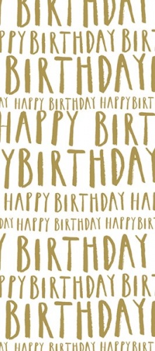 Happy Birthday Print Tissue Paper