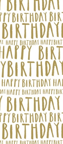 Birthday Print Tissue Paper Birthday Print Tissue Paper