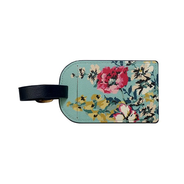 floral print luggage