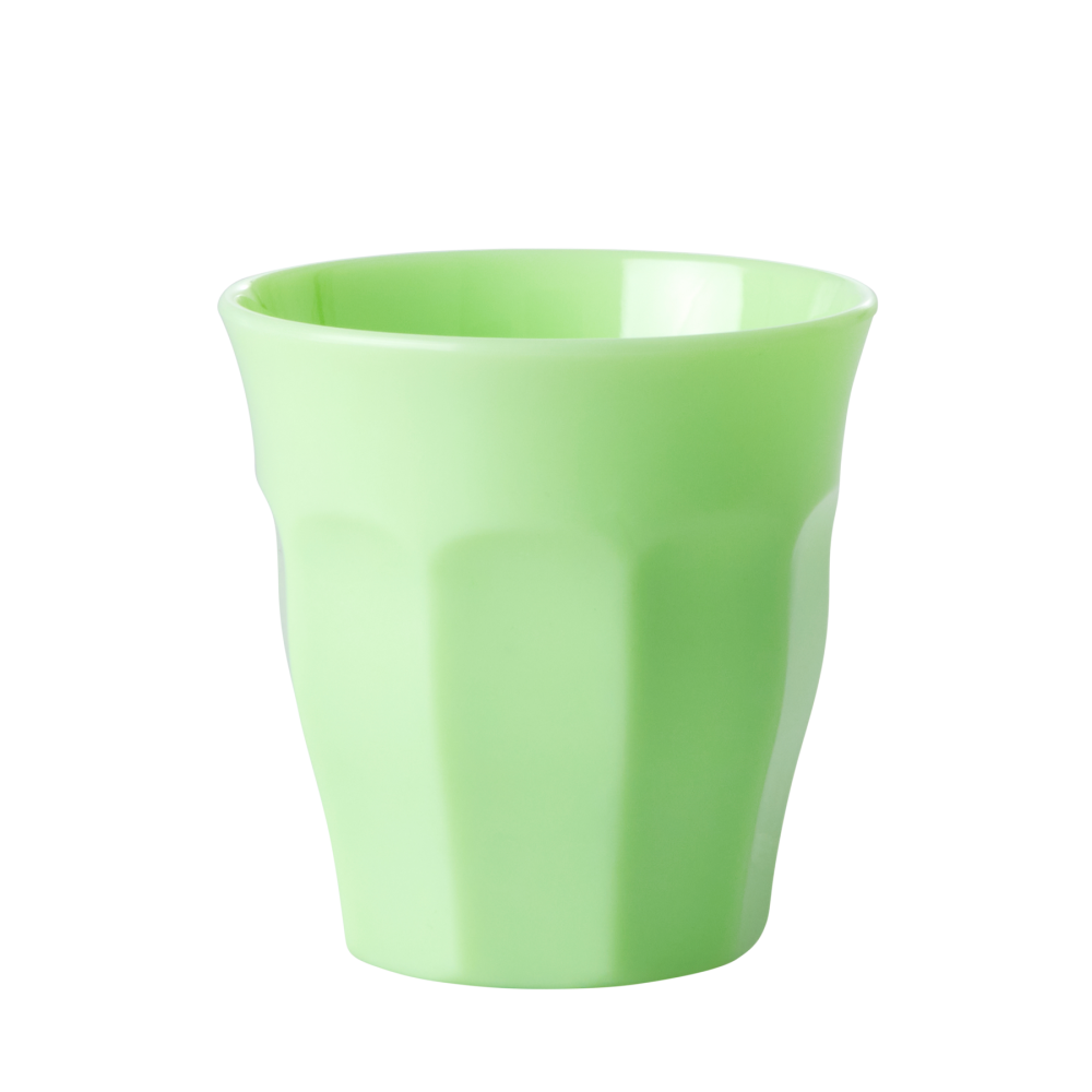 Neon Green Small Kids Melamine Cup Rice DK