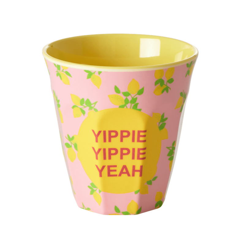 Lemon Print Melamine Cup By Rice DK