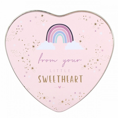 Little Sweetheart Heart Shaped Little Gesture Tin By Sara Miller