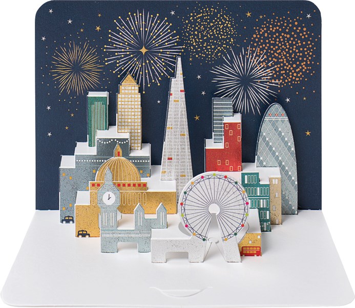 London Skyline Greeting Card by FORM