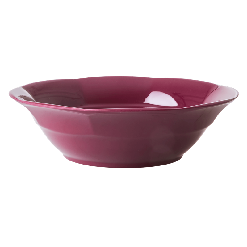 Maroon Melamine Bowl by Rice DK