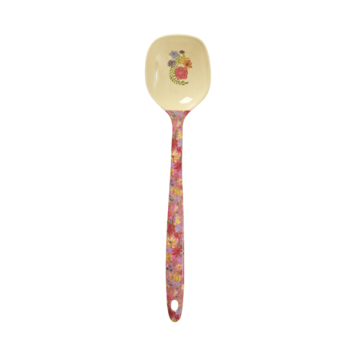 Swedish Flower Melamine Cooking Spoon By Rice