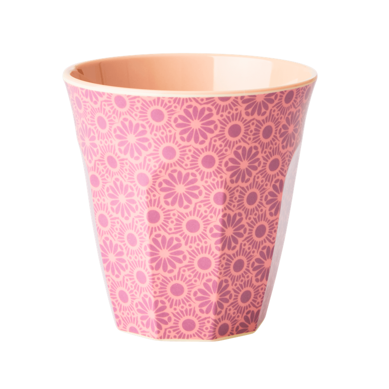 Pink Marrakesh Print Melamine Cup By Rice DK