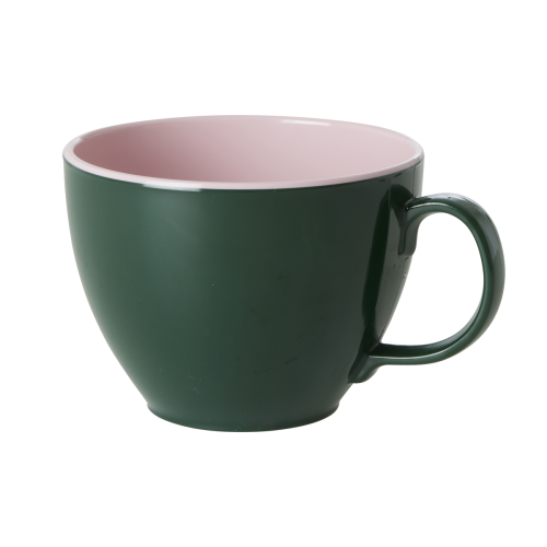 Dark Green Melamine Mug By Rice DK