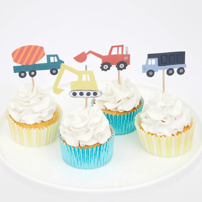 Construction Theme Cupcake Kit By Meri Meri