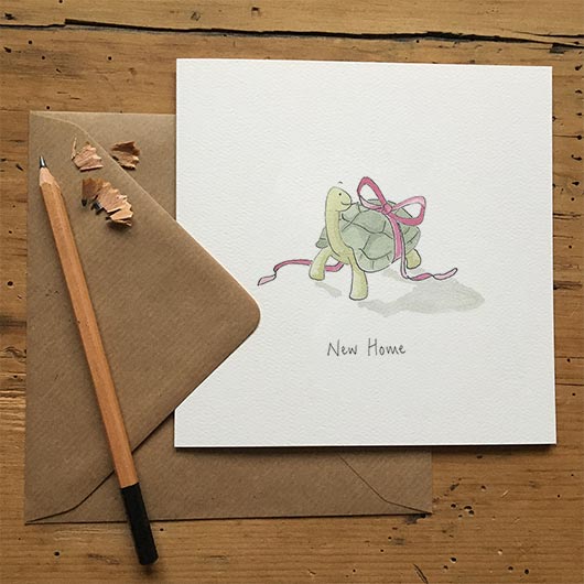 New Home Card By Feather and Hare