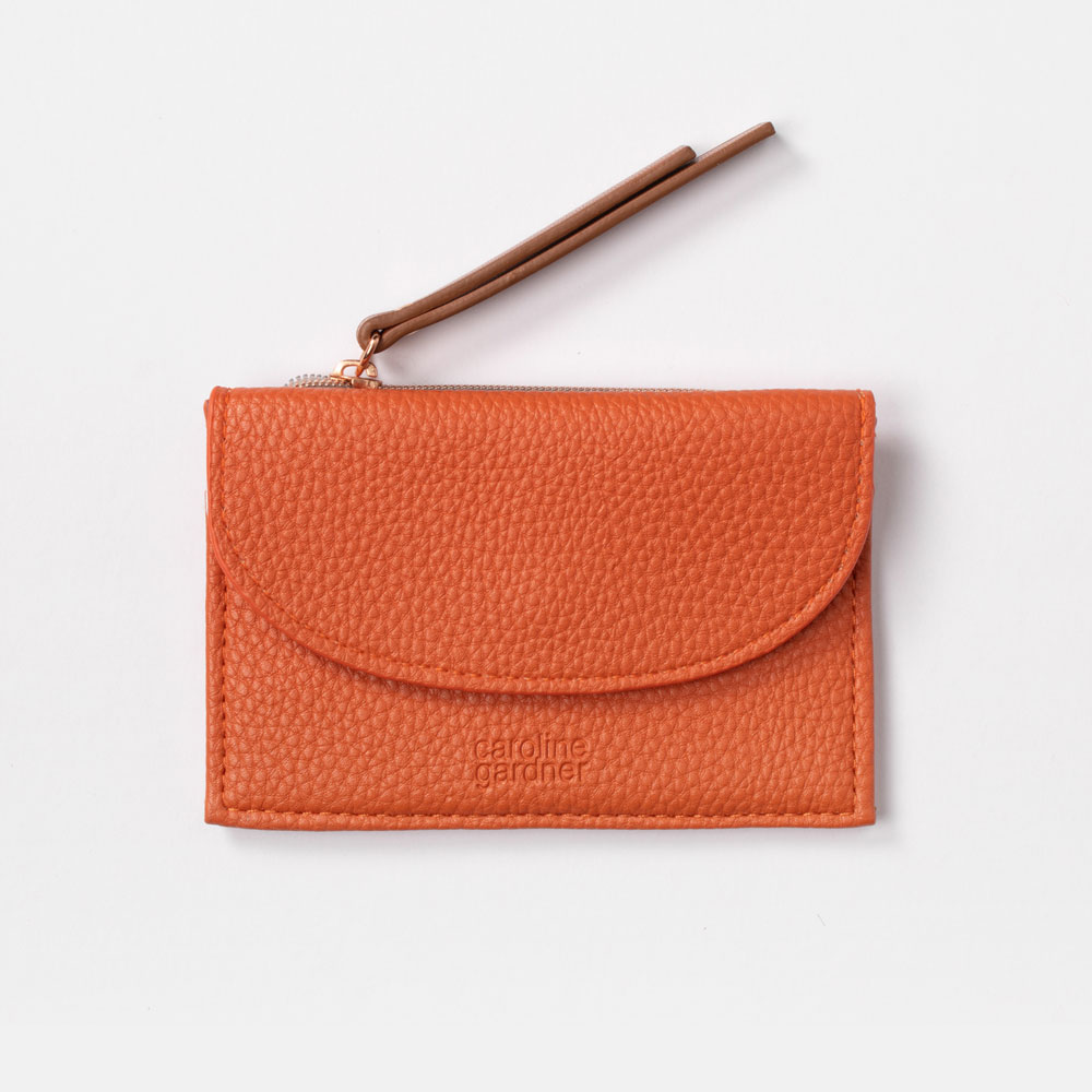 Orange Cardholder Coin Purse Caroline Gardner