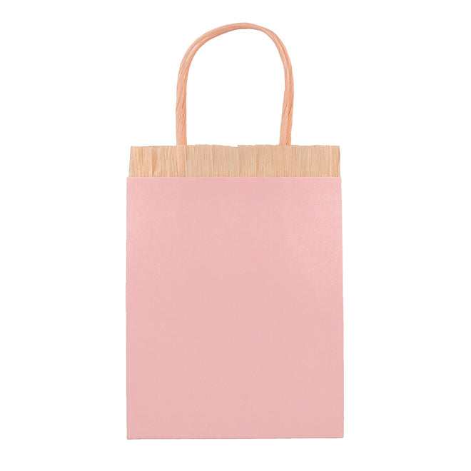 Pink Fringe Party or Gift Bags By Meri Meri