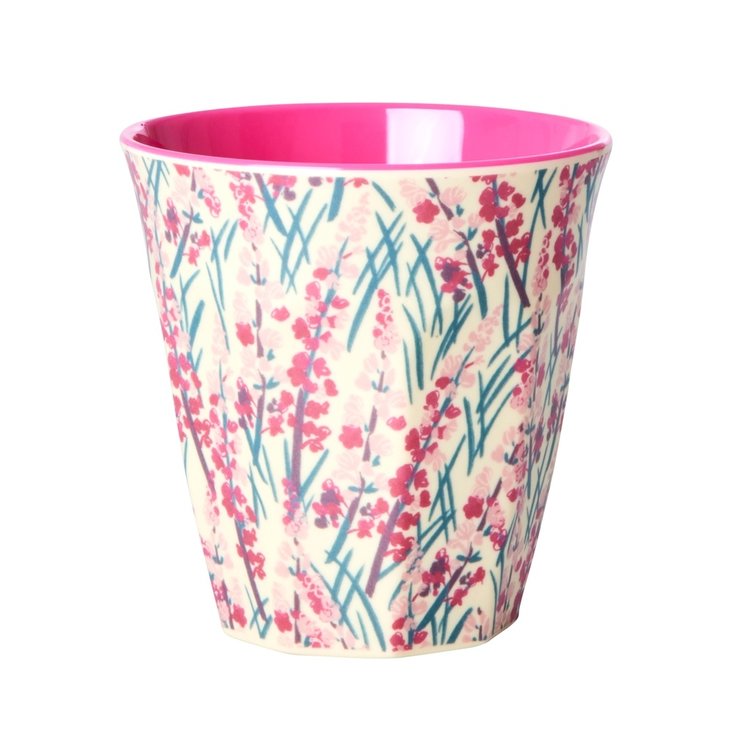 Floral Field Print Melamine Cup By Rice DK