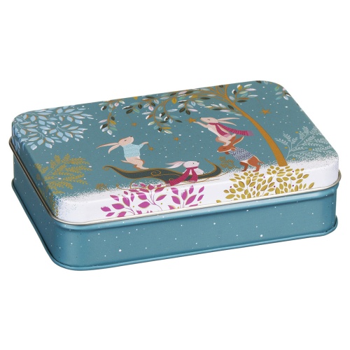 Sara Miller Woodland Tales Small Rectangular Tin Sara Miller Woodland Tales Small Rectangular Tin