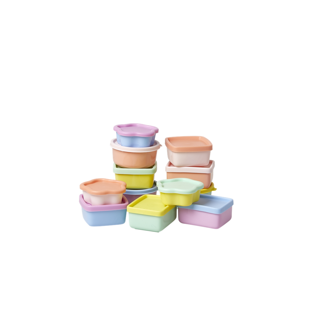 small plastic storage boxes