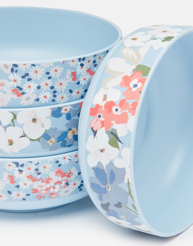 Set of 4 Melamine Bowls Joules Collection