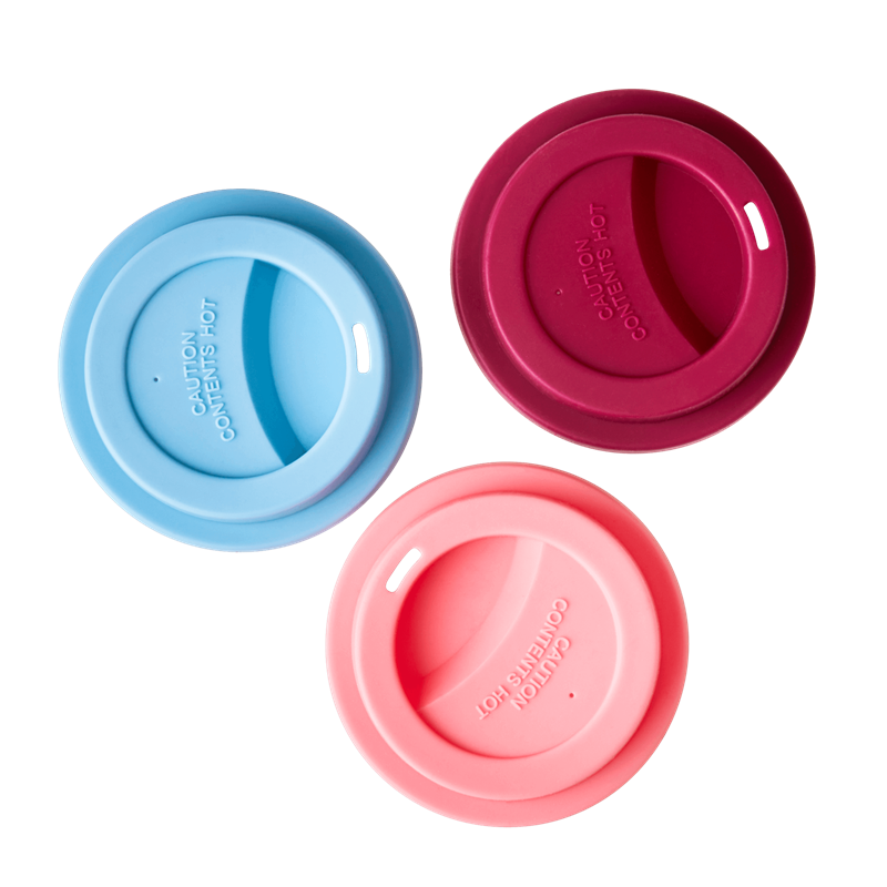 Rice Dk Colourful Silicone Lid for Melamine Cups